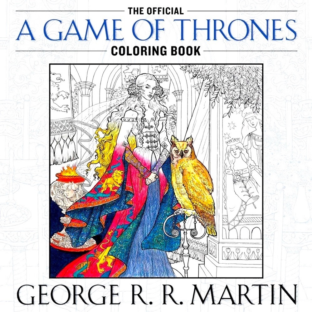 A Game of Thrones Coloring Book